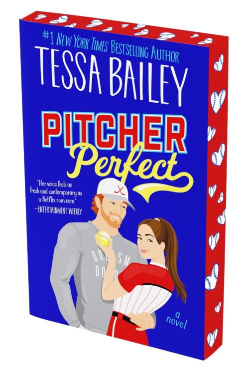 Cover of Pitcher Perfect: A Spicy Fake-Dating Sports Romance of a Playboy Hockey Rookie and the Disciplined Softball Pitcher Completely Immune to His Charms (Big Shots, 4)